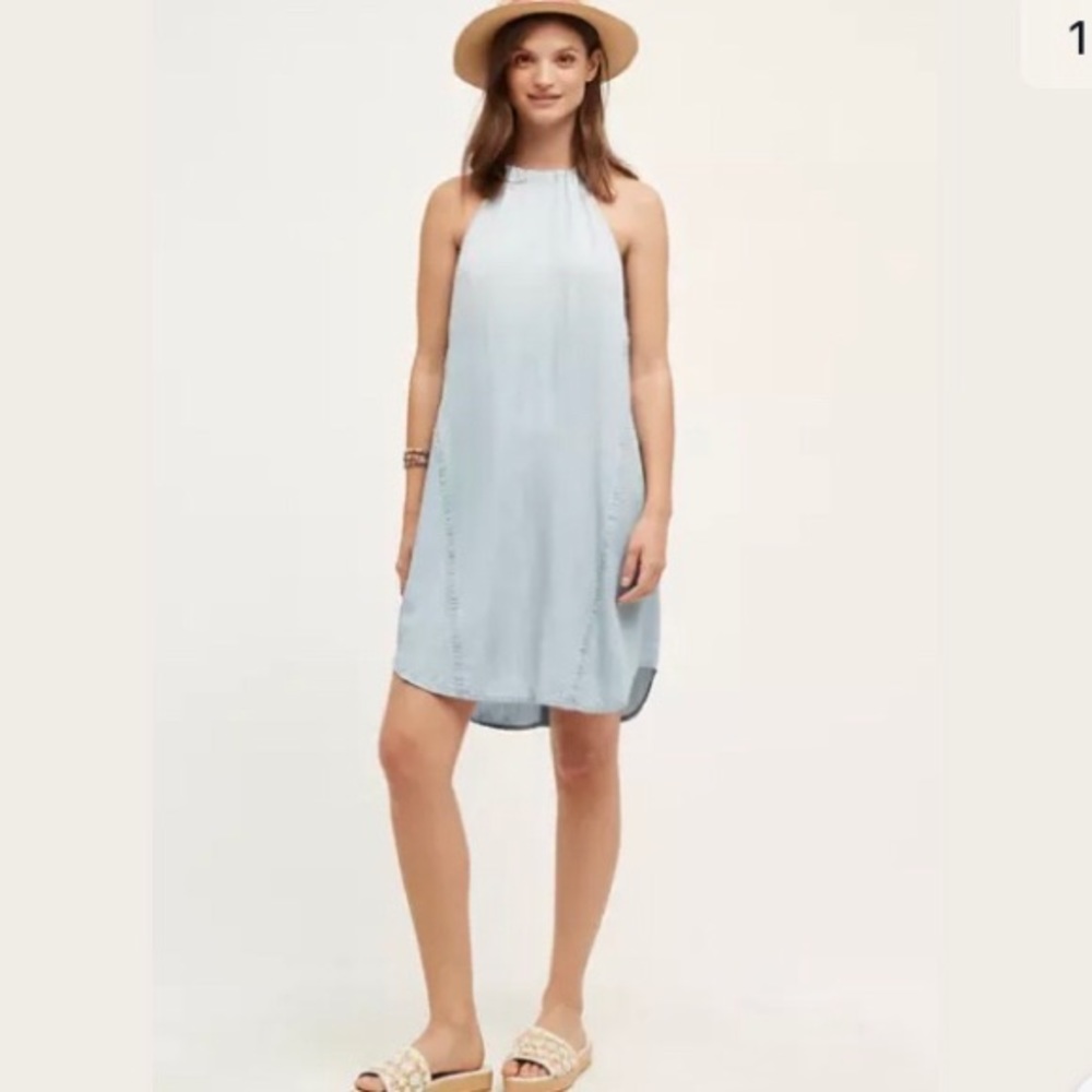 Cloth & Stone Anthropologie High Tide Halter Tunic